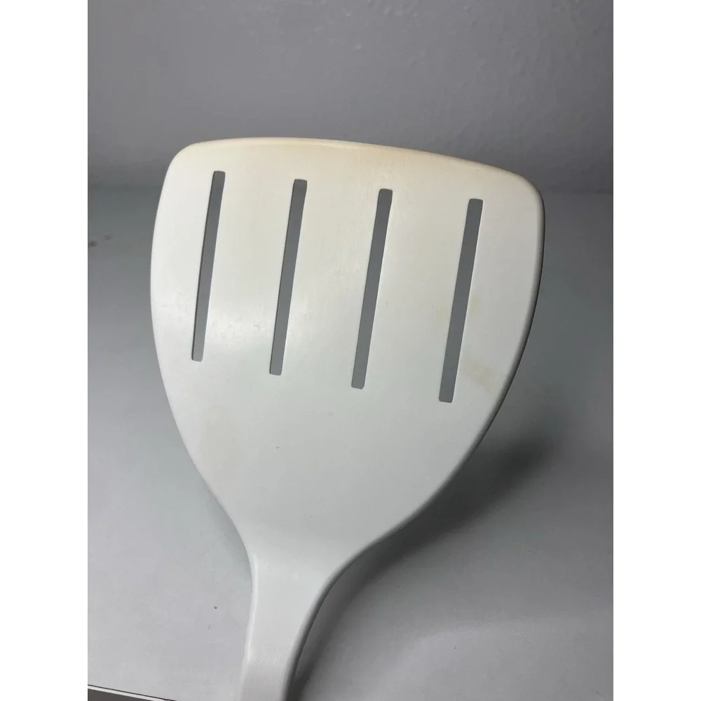 Vintage Tailor Made 4 Slot Nylon Spatula Turner Flipper White 11.5 Retro Kitchen